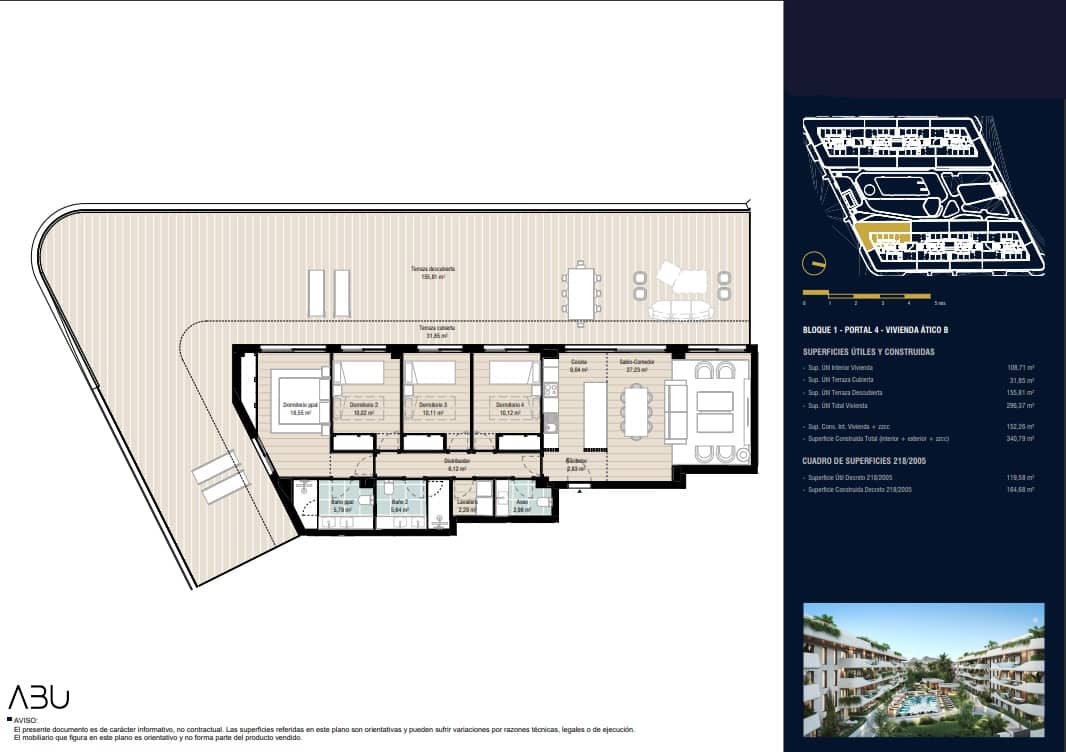 4 slaapkamer Penthouse te koop in San Pedro de Alcantara met zwembad garage - € 1.465.000 (Ref: 8770276)