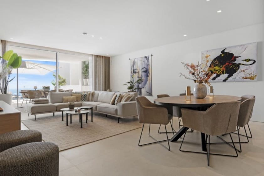3 sypialnia Apartament na sprzedaż w Marbella z basenem garażem - 1 325 000 € (Ref: 8773293)