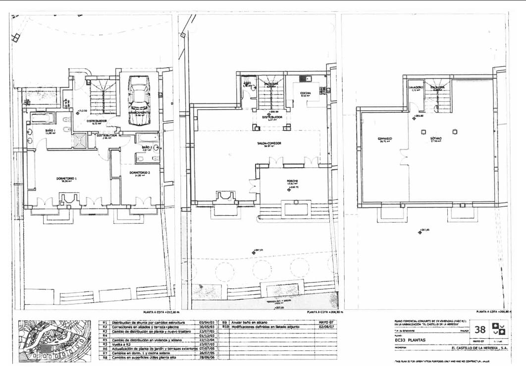 5 soveværelse Byhus til salg i La Heredia med swimmingpool garage - € 1.095.000 (Ref: 8926732)