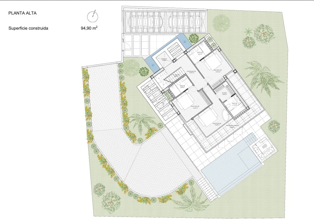 5 sypialnia Willa na sprzedaż w Buenas Noches z basenem garażem - 2 000 000 € (Ref: 8926733)