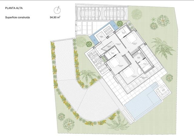 5 quarto Moradia para venda em Buenas Noches, Estepona com piscina garagem - 2 000 000 € (Ref: 8926733)