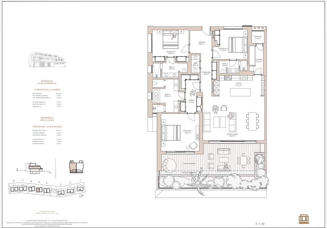 3 soverom Leilighet til salgs i Casares med svømmebasseng garasje - € 2 495 000 (Ref: 8941467)