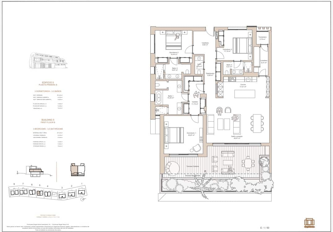 3 chambre Appartement à vendre à Casares avec piscine garage - 2 495 000 € (Ref: 8941467)