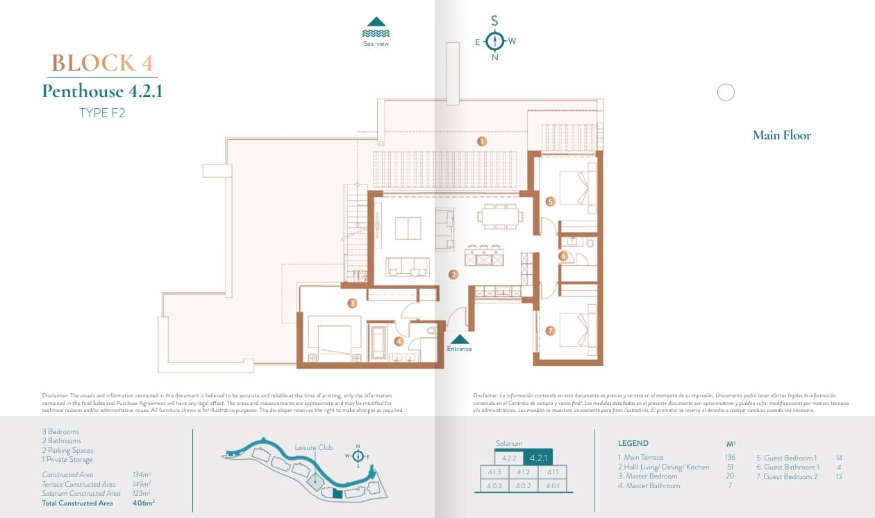 Ático de 3 habitaciones en Ojen en venta con piscina garaje - 2.000.000 € (Ref: 8941480)