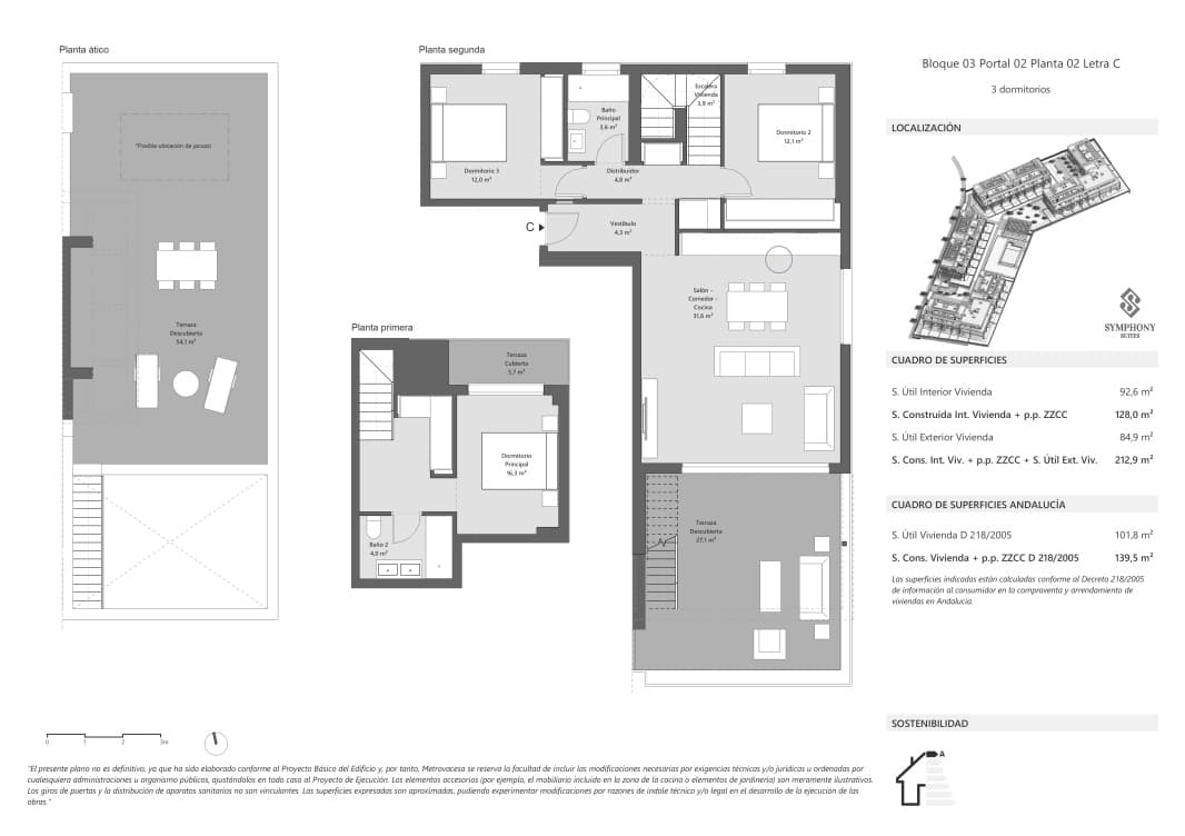 3 camera da letto Appartamento in vendita in Cancelada con piscina garage - 508.200 € (Rif: 8941481)