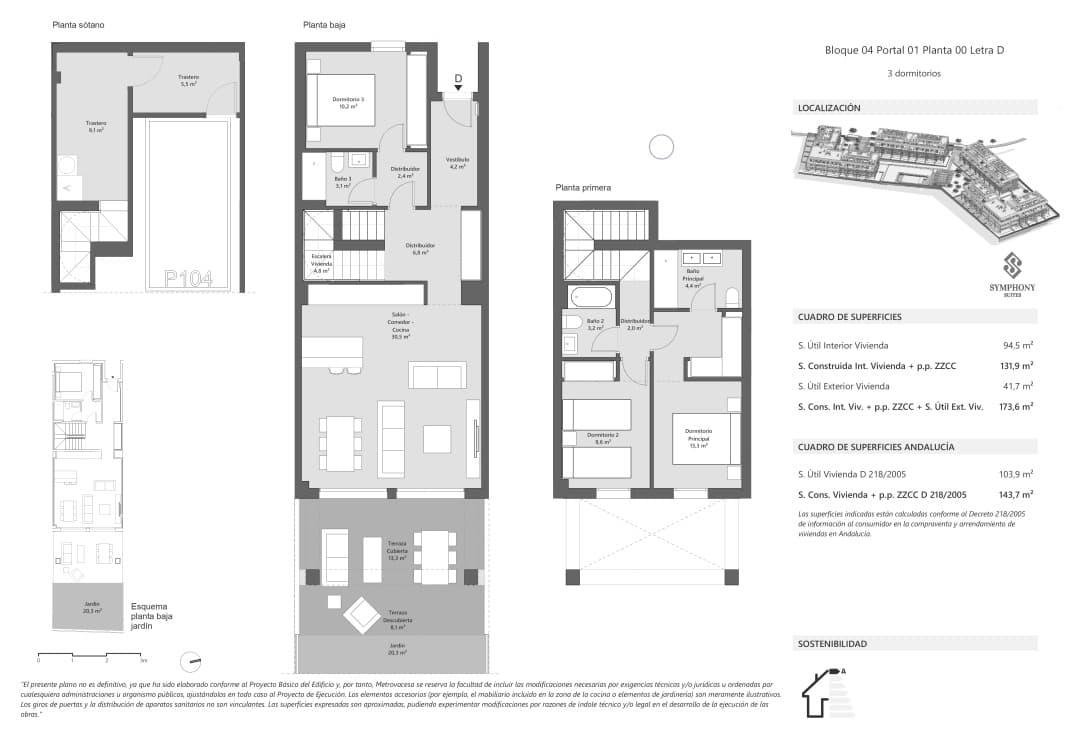 3 camera da letto Appartamento in vendita in Cancelada con piscina garage - 508.200 € (Rif: 8941481)