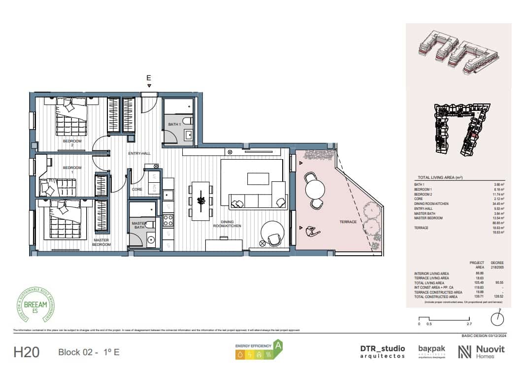 3 bedroom Penthouse for sale in Fuengirola with pool garage - € 1,023,500 (Ref: 8941484)