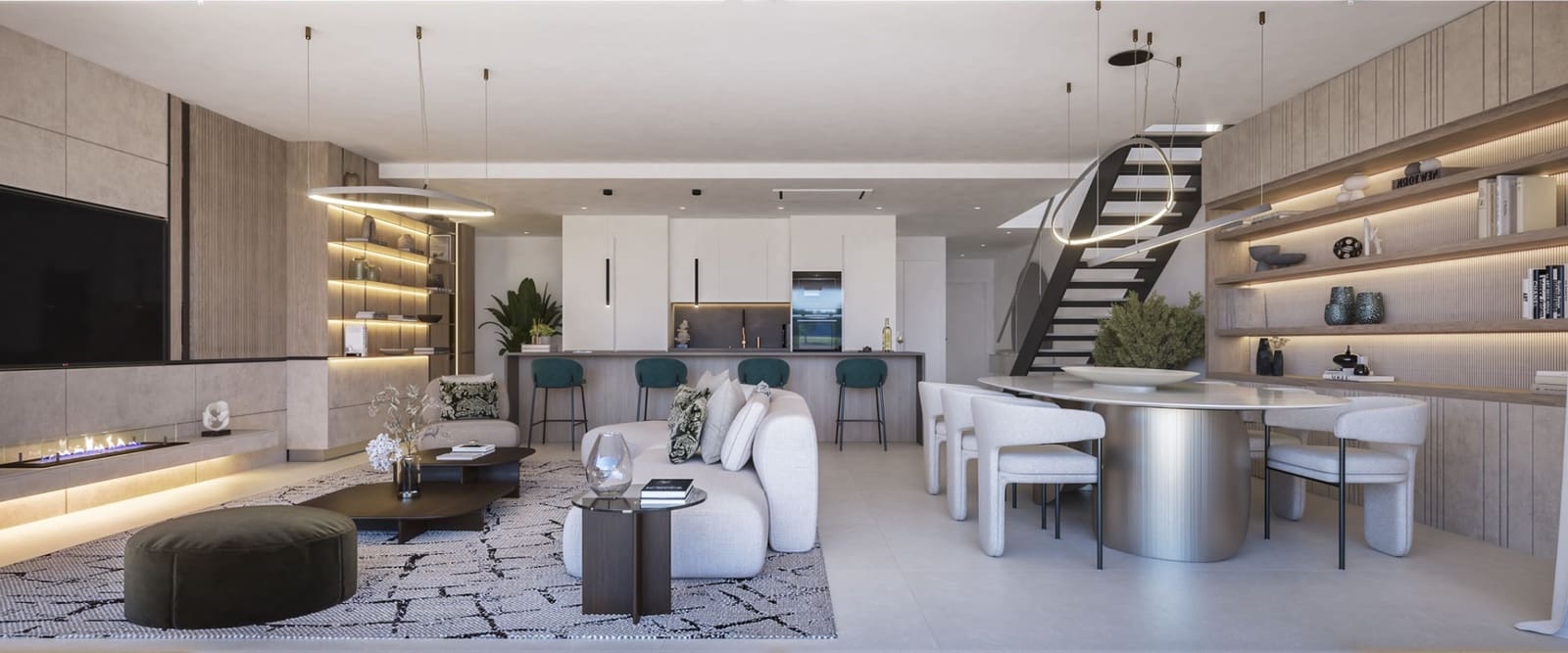 3 quarto Penthouse para venda em Manilva com piscina garagem - 1 800 000 € (Ref: 8979132)