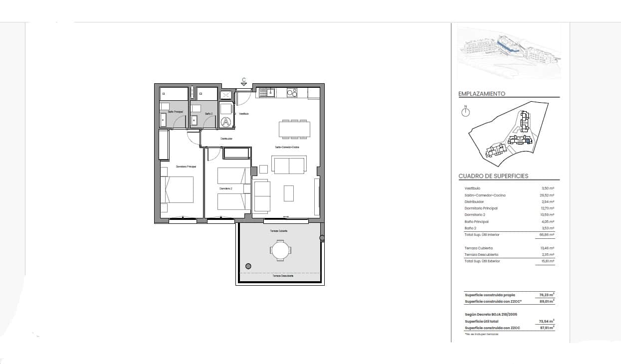 2 sovrum Lägenhet till salu i Mijas Costa med pool garage - 395 000 € (Ref: 8985631)