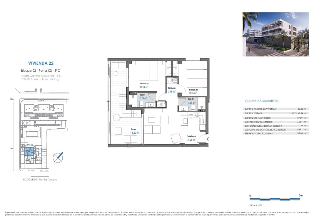 2 camera da letto Attico in vendita in Torremolinos con piscina garage - 570.000 € (Rif: 8992266)
