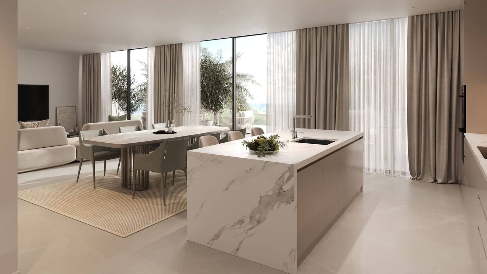 3 soveværelse Penthouse til salg i Estepona med swimmingpool garage - € 625.000 (Ref: 9002910)