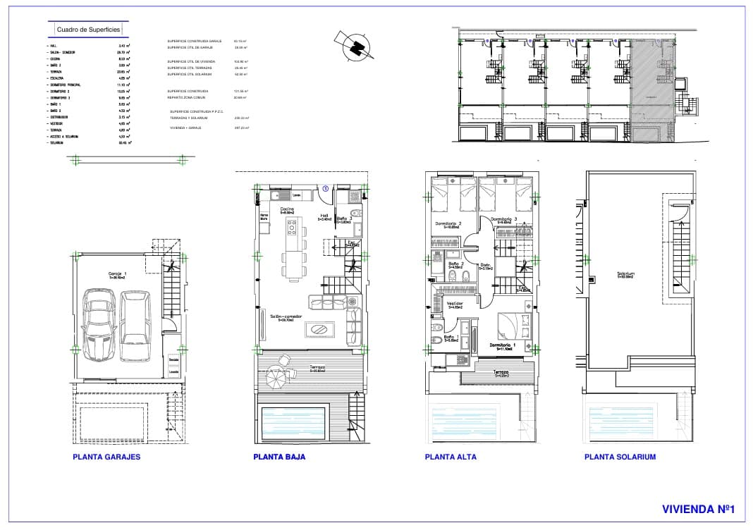 3 soveværelse Byhus til salg i Fuengirola med swimmingpool garage - € 590.000 (Ref: 9002911)