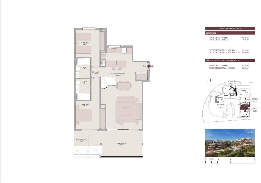 3 soverom Penthouse til salgs i Cancelada med svømmebasseng garasje - € 1 090 000 (Ref: 9002914)