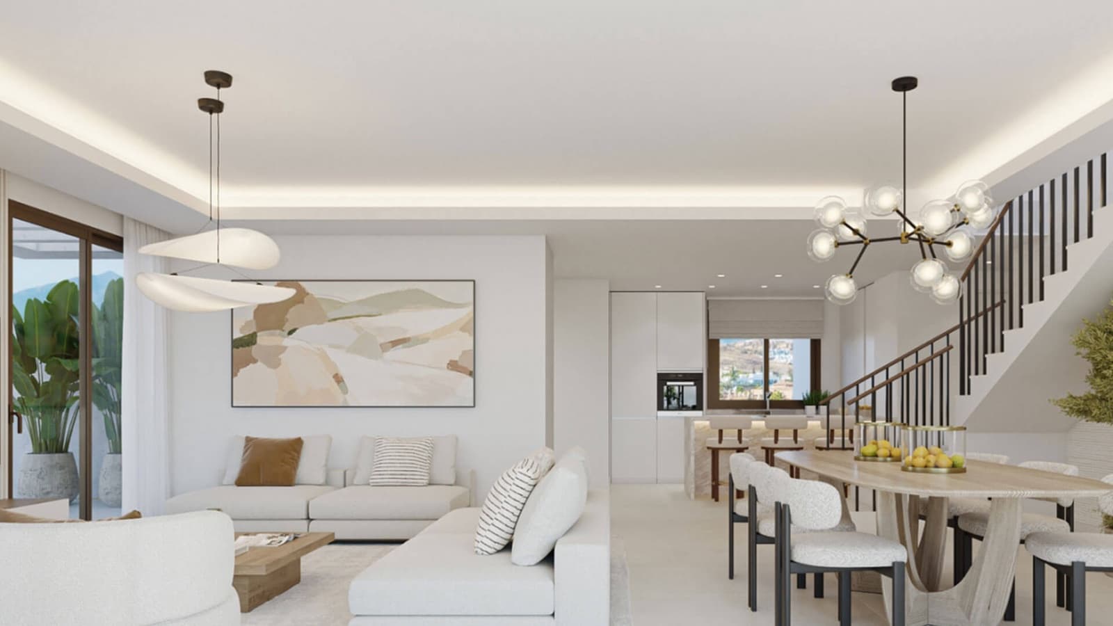 3 soverom Penthouse til salgs i Cancelada med svømmebasseng garasje - € 1 090 000 (Ref: 9002914)