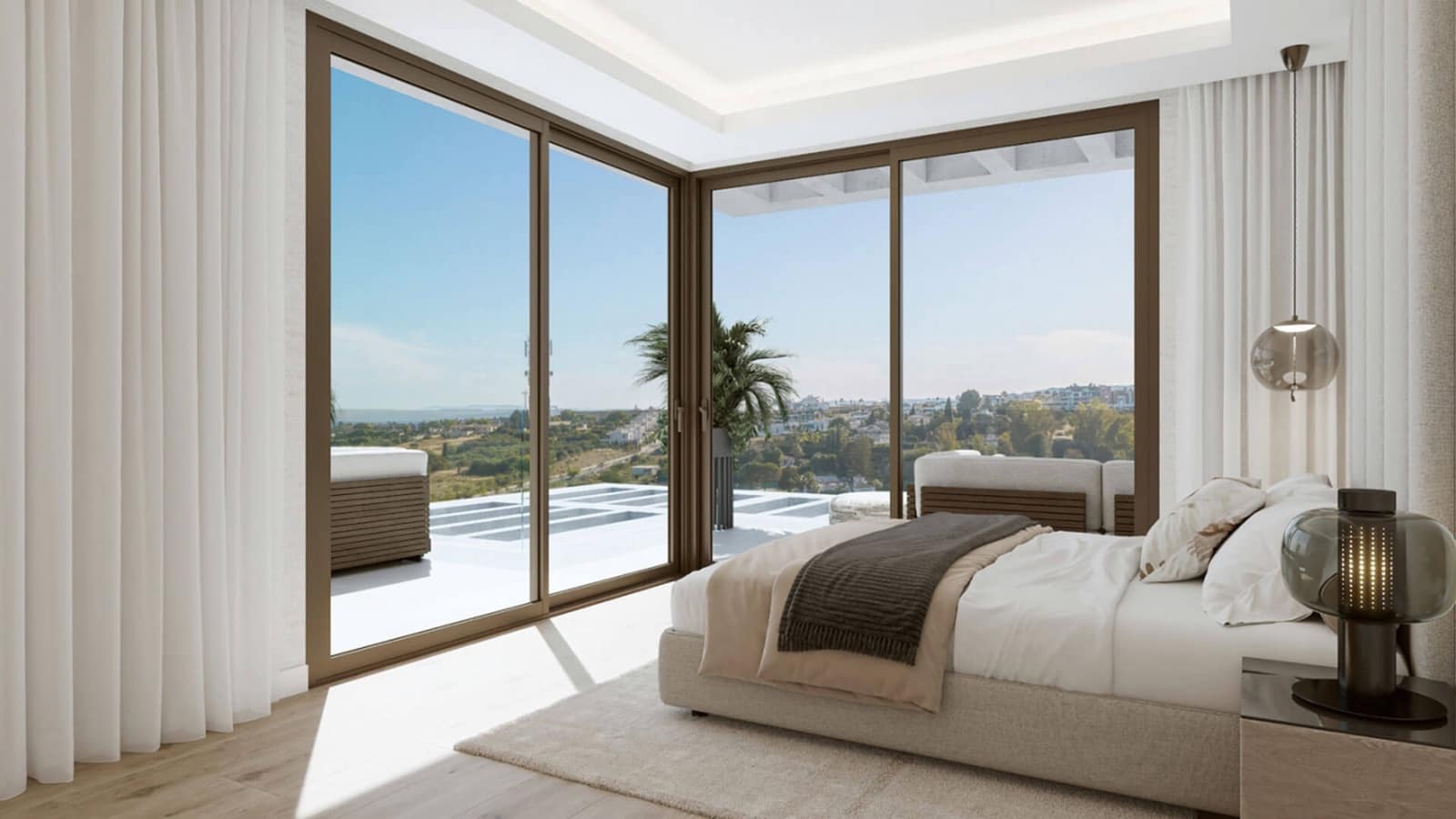 3 soverom Penthouse til salgs i Cancelada med svømmebasseng garasje - € 1 090 000 (Ref: 9002914)