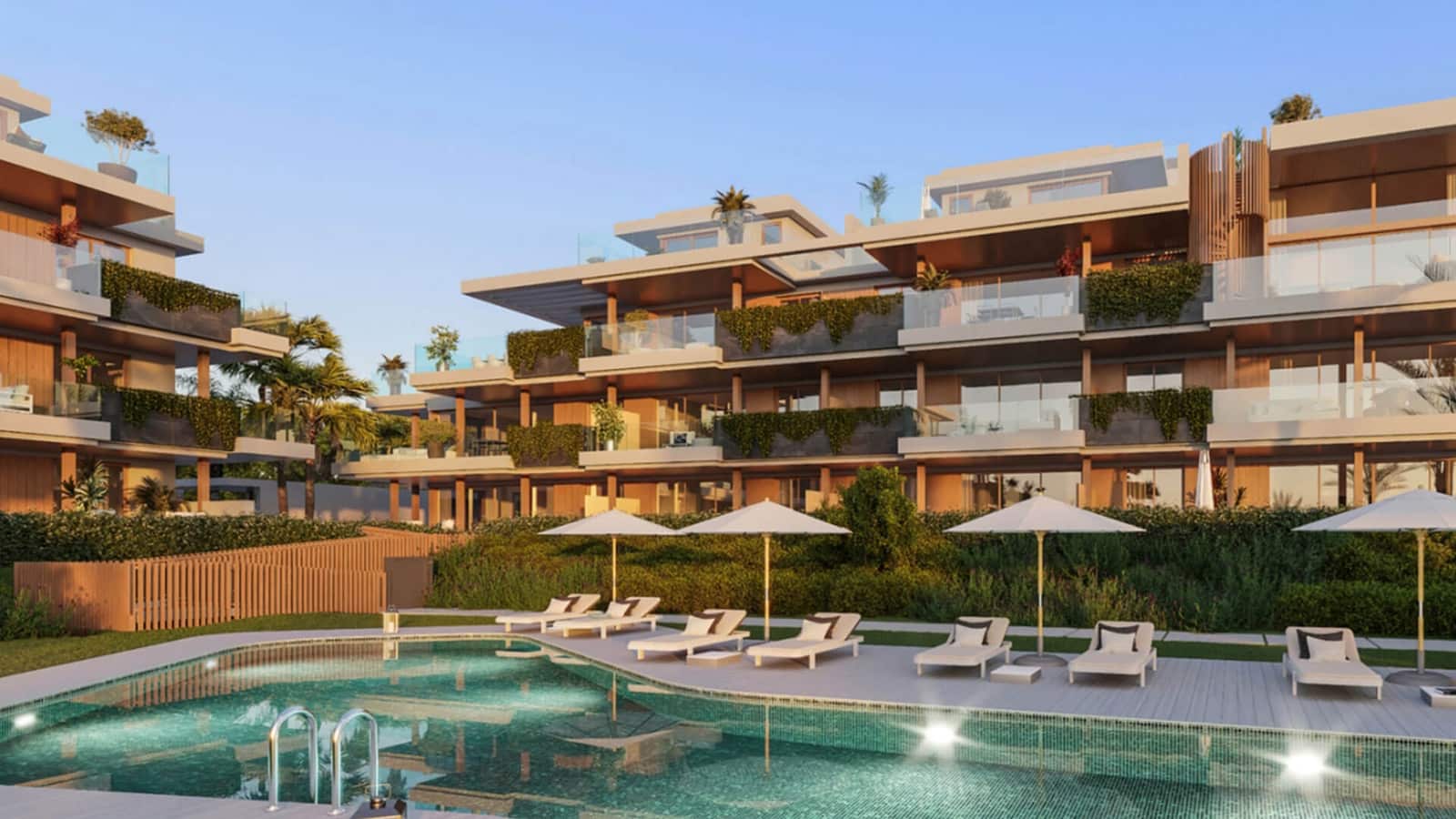 3 soverom Penthouse til salgs i Cancelada med svømmebasseng garasje - € 1 090 000 (Ref: 9002914)