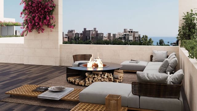 2 soverom Leilighet til salgs i Los Llanos, Estepona med svømmebasseng garasje - € 499 000 (Ref: 9002915)