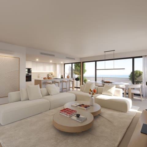 3 chambre Appartement à vendre à Carvajal, Fuengirola avec piscine garage - 710 000 € (Ref: 9007789)
