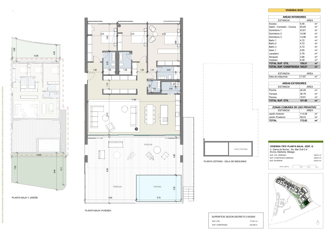 3 sovrum Lägenhet till salu i Marbella med pool garage - 1 295 000 € (Ref: 9013826)