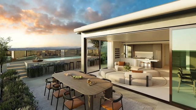 2 sovrum Takvåning till salu i La Capellanía - El Higuerón, Benalmádena med pool garage - 940 000 € (Ref: 9013830)