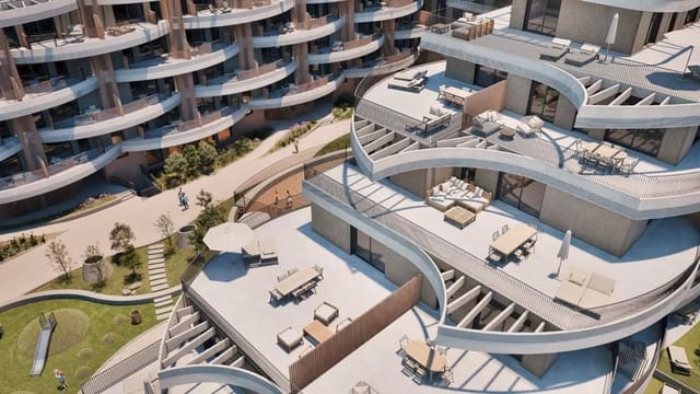 2 Zimmer Penthouse zu verkaufen in Amoniaco, Málaga Stadt mit Pool Garage - 630.630 € (Ref: 9031502)