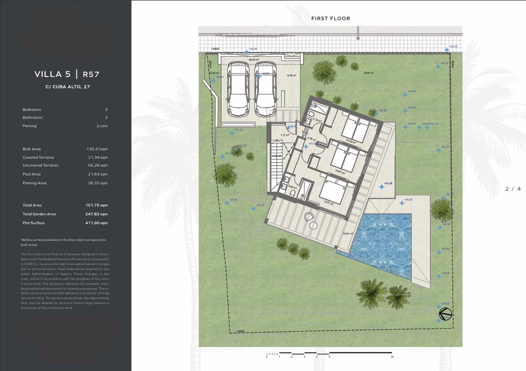 3 chambre Villa/Maison à vendre à Estepona avec piscine garage - 1 450 000 € (Ref: 9065171)