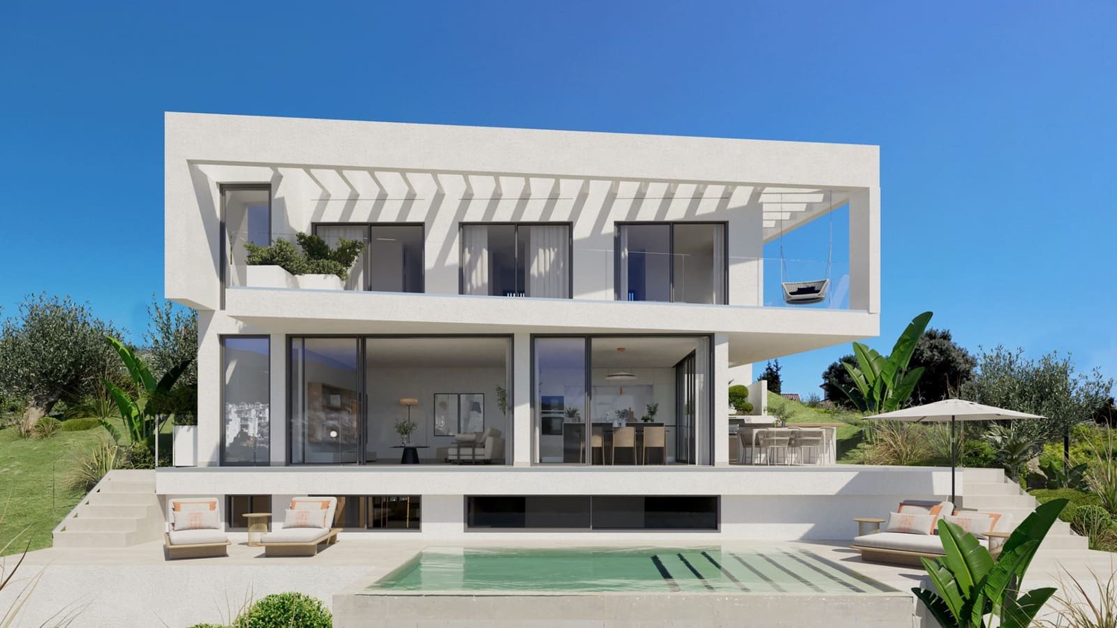 3 chambre Villa/Maison à vendre à Estepona avec piscine garage - 1 450 000 € (Ref: 9065171)