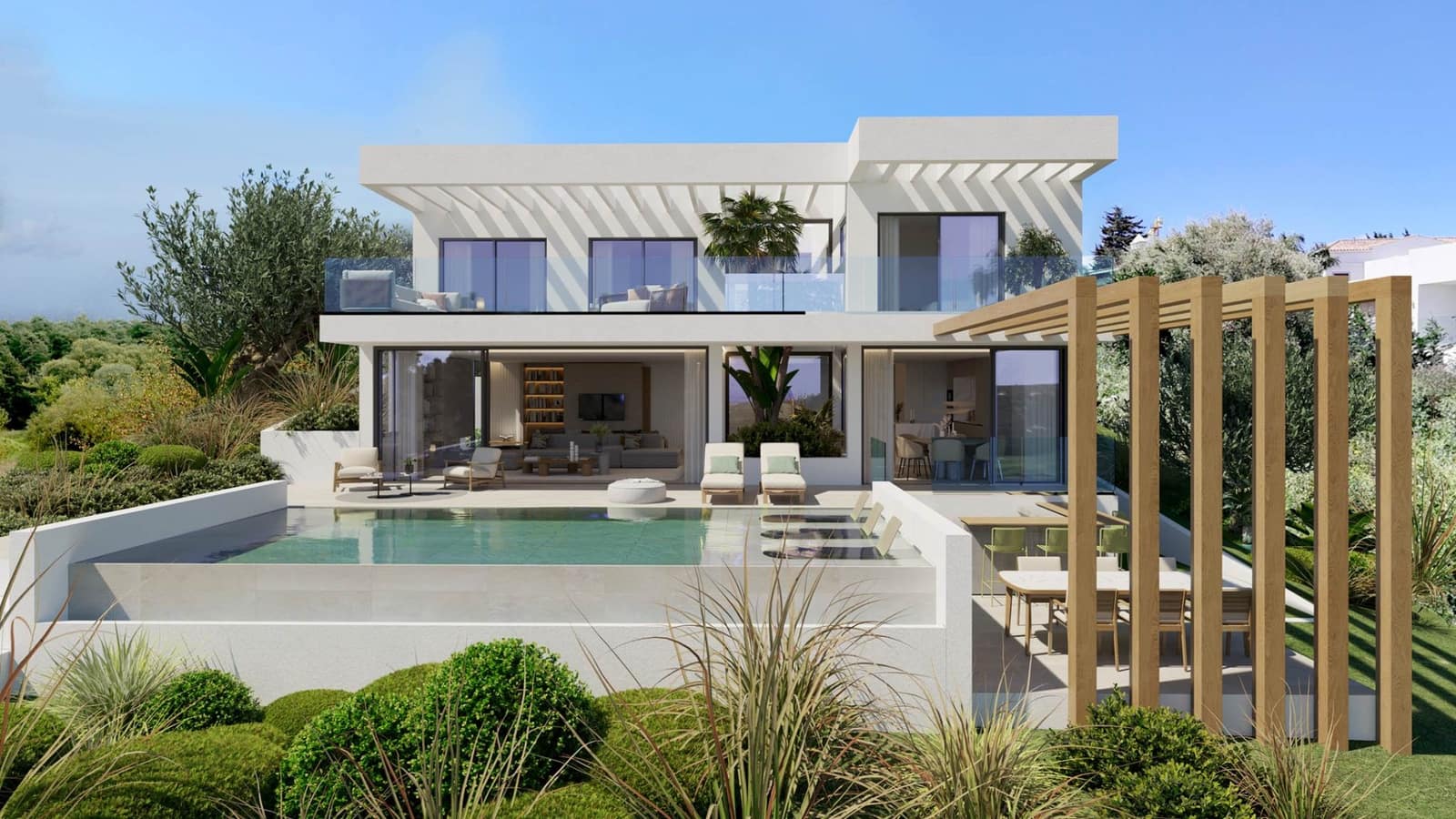 3 chambre Villa/Maison à vendre à Estepona avec piscine garage - 1 450 000 € (Ref: 9065171)