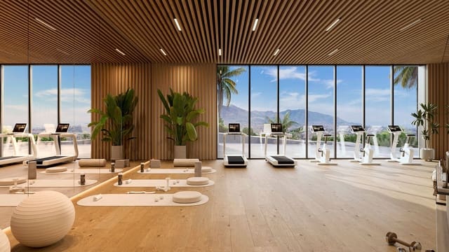 3 Zimmer Apartment zu verkaufen in Mijas Costa, Mijas mit Pool Garage - 626.900 € (Ref: 9095230)