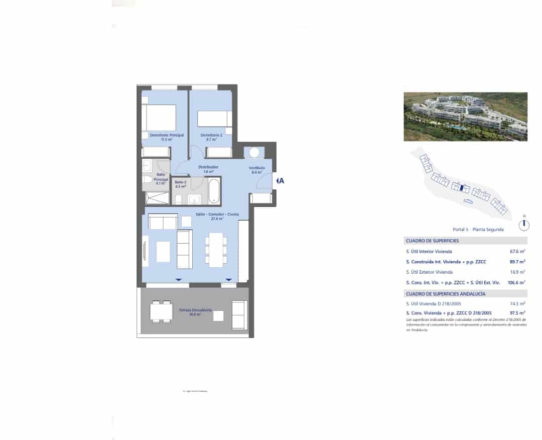 2 soveværelse Lejlighed til salg i Buenas Noches med swimmingpool garage - € 405.000 (Ref: 9095234)