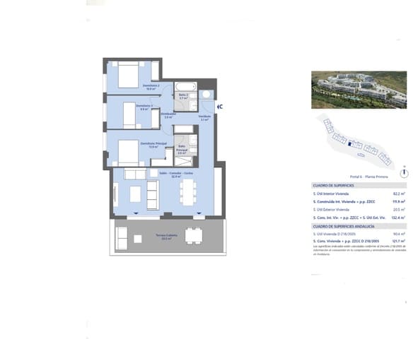 2 soverom Leilighet til salgs i Buenas Noches, Estepona med svømmebasseng garasje - € 405 000 (Ref: 9095234)