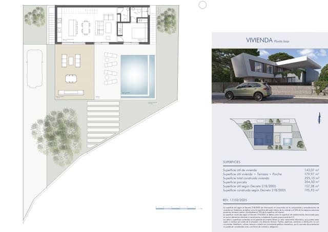 Pareado de 4 habitaciones en Estepona en venta con piscina garaje - 1.250.000 € (Ref: 9095236)