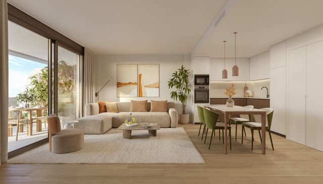 1 slaapkamer Appartement te koop in El Chaparral, Mijas met zwembad garage - € 385.000 (Ref: 9095239)