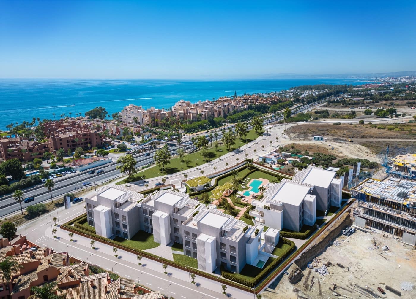 2 soveværelse Lejlighed til salg i Estepona med swimmingpool garage - € 497.000 (Ref: 9100730)
