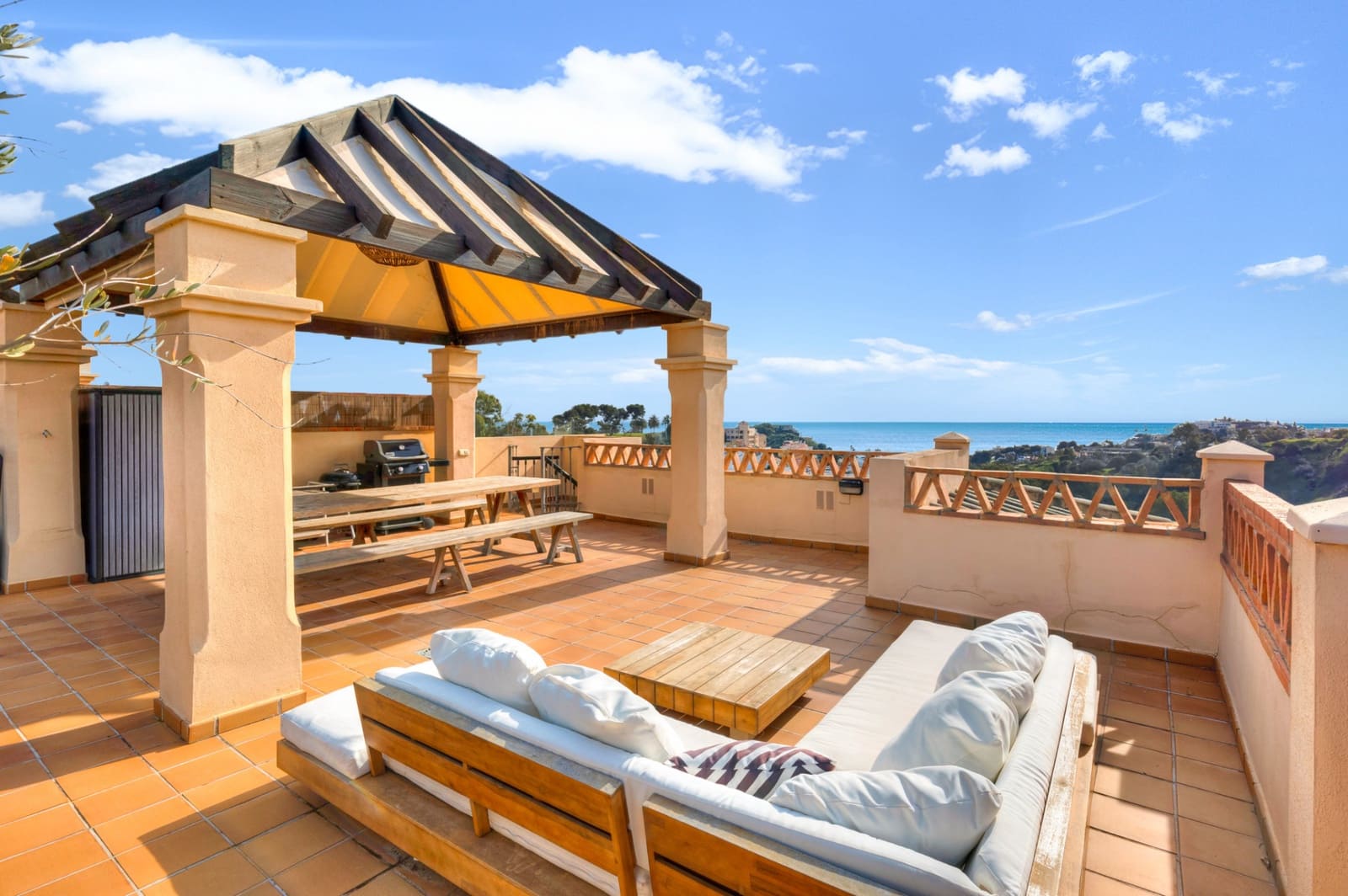 2 soveværelse Penthouse til salg i Torrequebrada med swimmingpool garage - € 595.000 (Ref: 9149235)