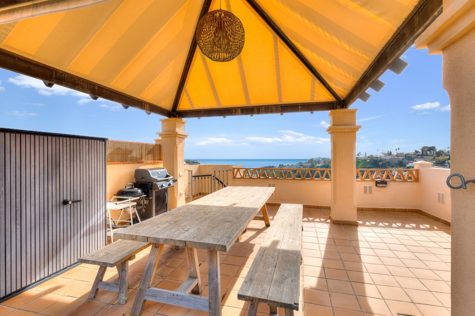 2 soveværelse Penthouse til salg i Torrequebrada med swimmingpool garage - € 595.000 (Ref: 9149235)