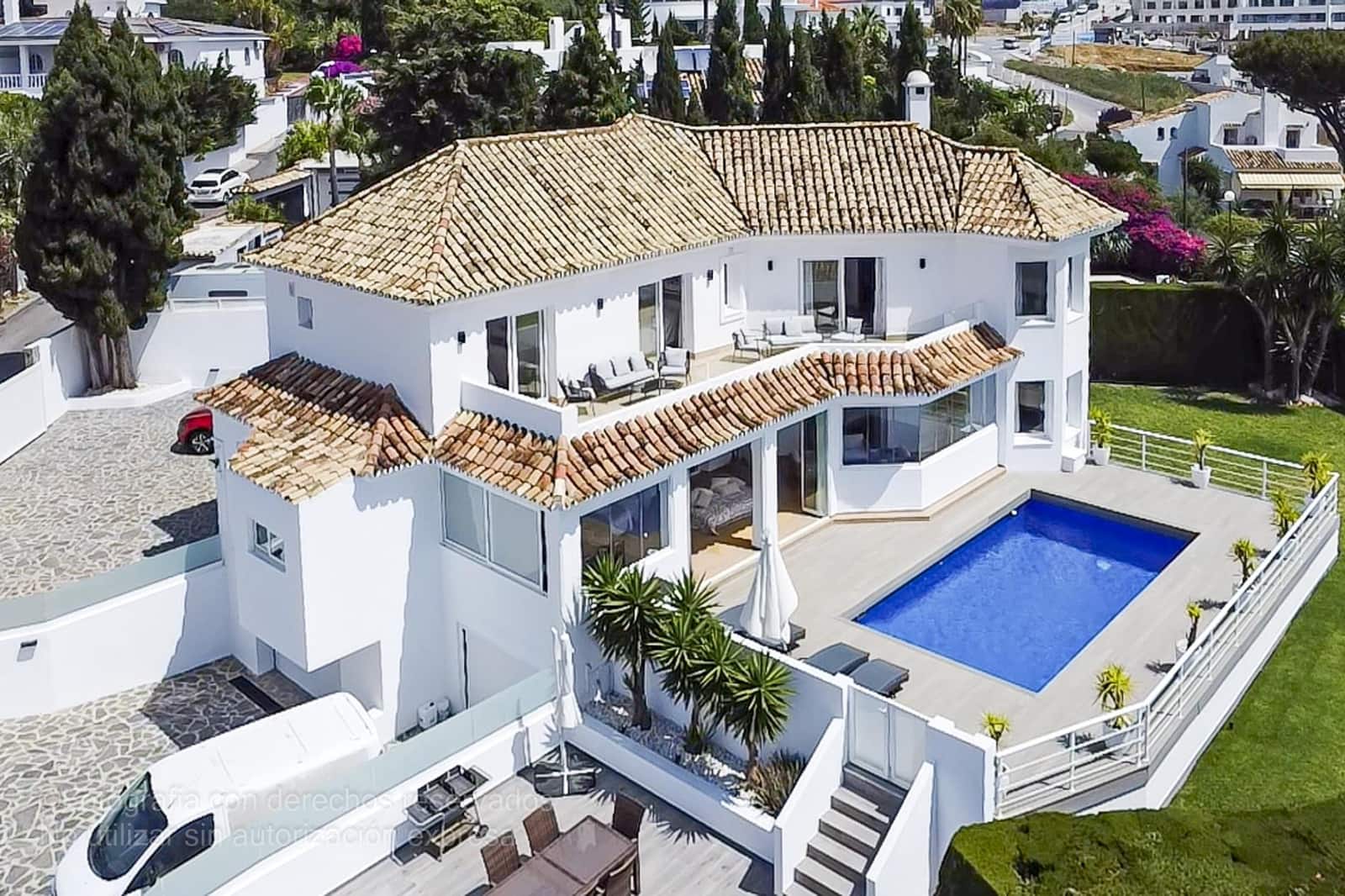 6 chambre Villa/Maison à vendre à Estepona avec piscine garage - 2 150 000 € (Ref: 9149238)