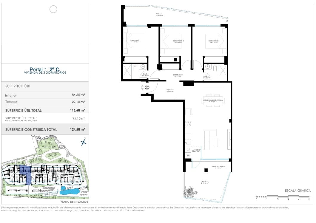 2 makuuhuone Kattohuoneisto myytävänä paikassa Benalmadena mukana uima-altaan 
autotalli - 539 000 € (Ref: 9153917)