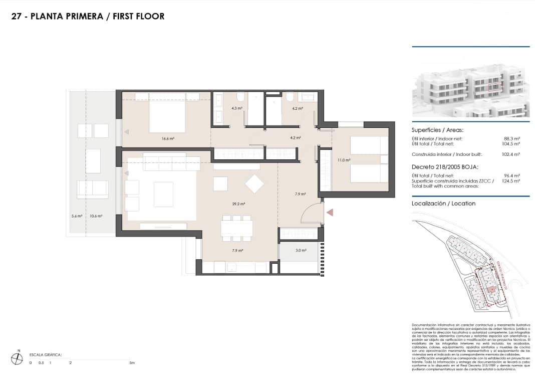 3 camera da letto Appartamento in vendita in Manilva con piscina garage - 338.795 € (Rif: 9153921)