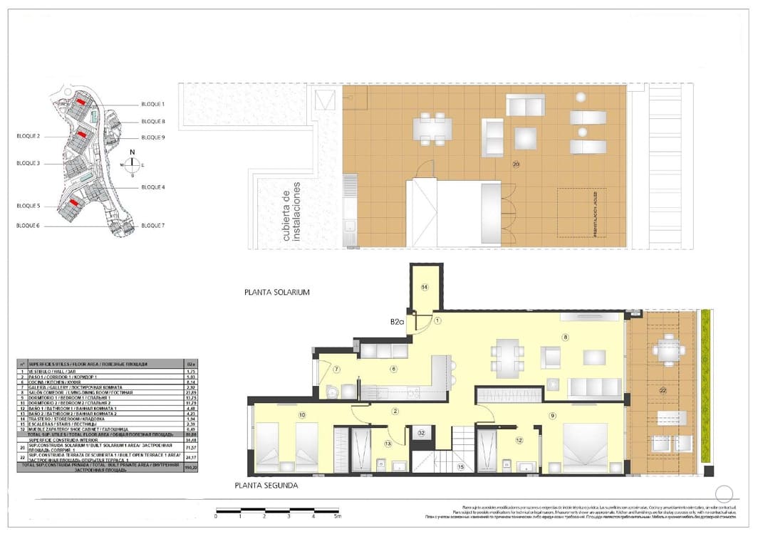 2 soverom Penthouse til salgs i New Golden Mile med svømmebasseng garasje - € 738 000 (Ref: 9178132)