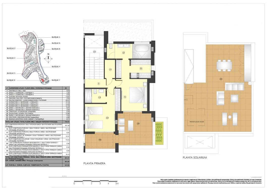 3 chambre Maison de Ville à vendre à New Golden Mile avec piscine garage - 1 468 000 € (Ref: 9178133)