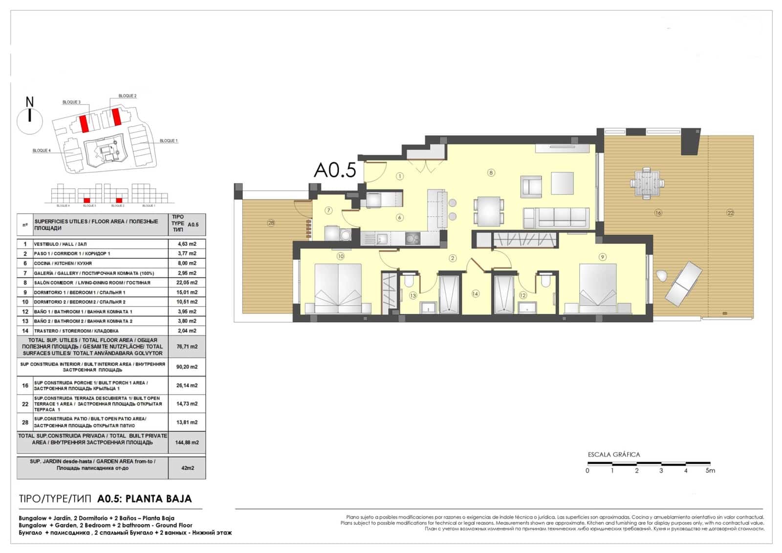 2 bedroom Apartment for sale in Cancelada with pool garage - € 540,000 (Ref: 9178134)