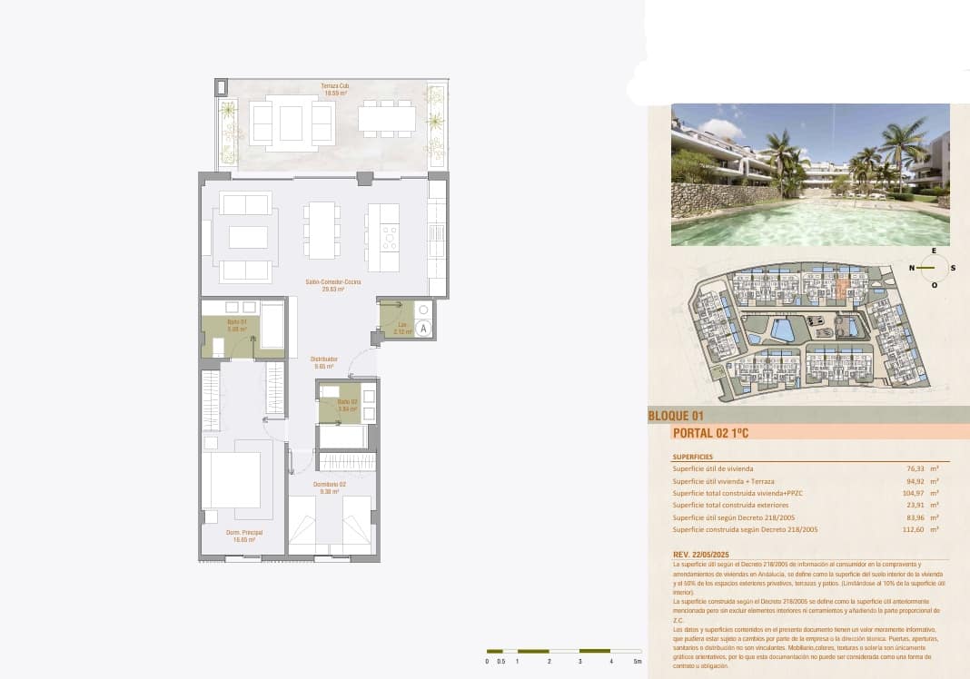 1 camera da letto Appartamento in vendita in Bahia Dorada con piscina garage - 379.000 € (Rif: 9178135)