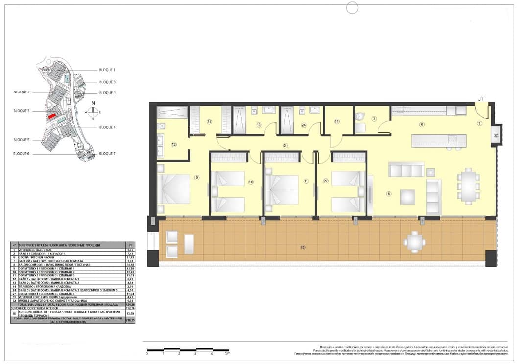 4 soverom Leilighet til salgs i New Golden Mile med svømmebasseng garasje - € 936 000 (Ref: 9178144)