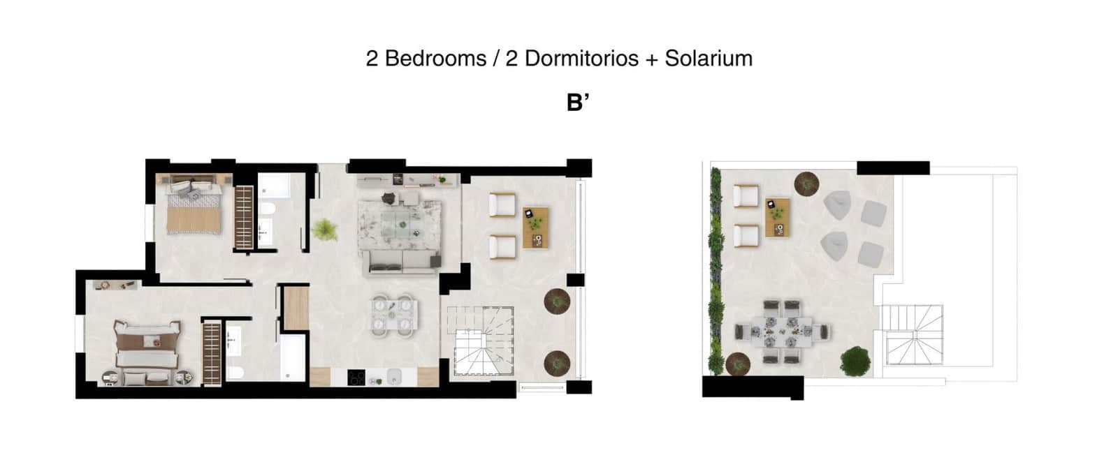 3 bedroom Penthouse for sale in Mijas Costa with pool garage - € 552,000 (Ref: 9193792)