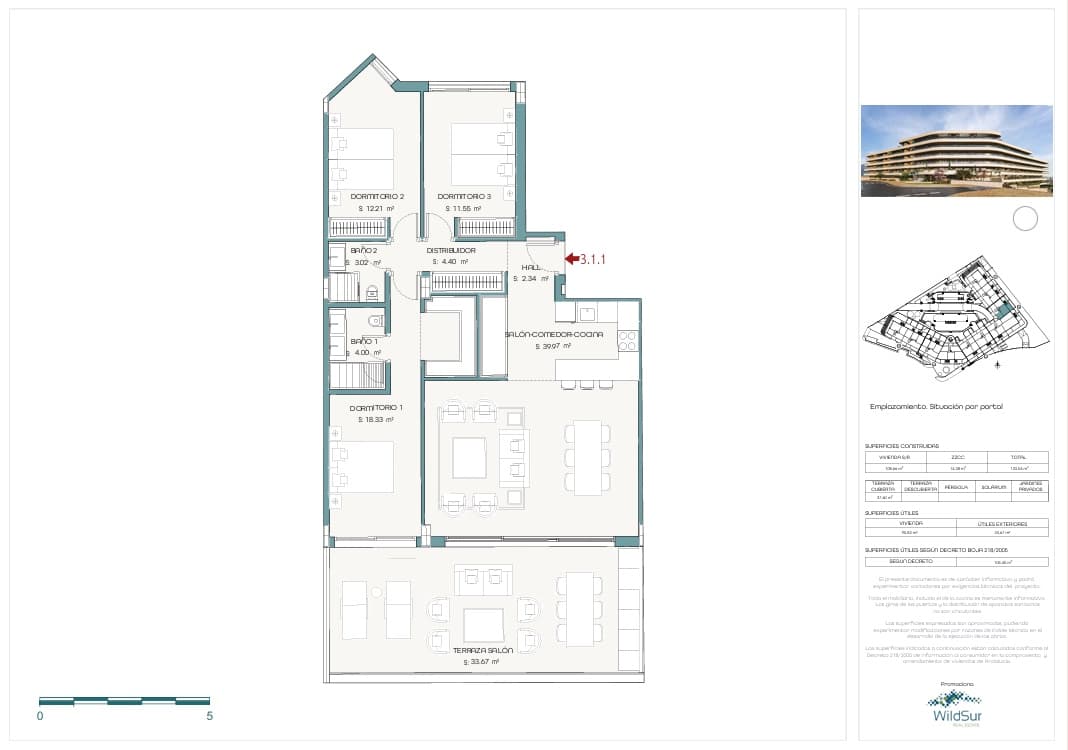 2 Zimmer Penthouse zu verkaufen in Estepona mit Pool Garage - 655.000 € (Ref: 9193793)