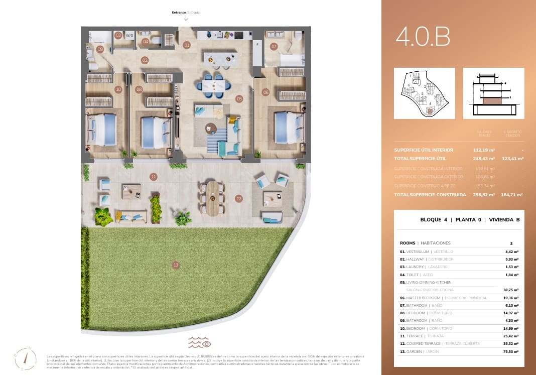 3 camera da letto Appartamento in vendita in Mijas con piscina garage - 994.000 € (Rif: 9193794)