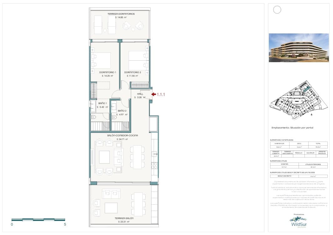 2 slaapkamer Appartement te koop in Estepona met zwembad garage - € 445.000 (Ref: 9193798)