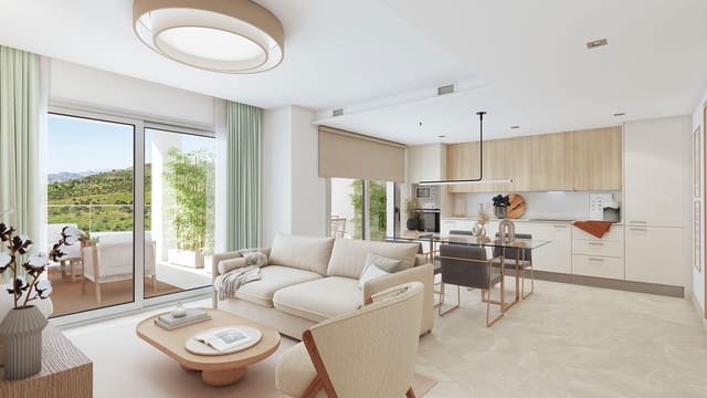 2 soveværelse Penthouse til salg i Mijas Costa, Mijas med swimmingpool garage - € 455.000 (Ref: 9193799)