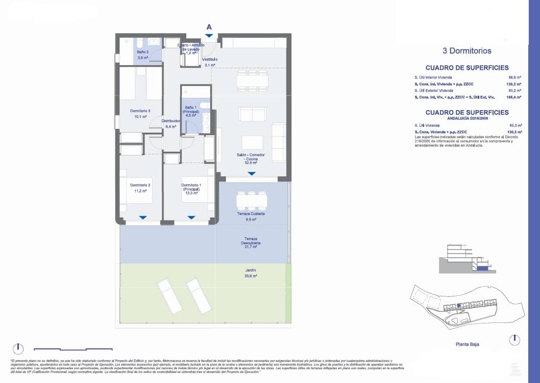3 sovrum Lägenhet till salu i La Alcaidesa med pool garage - 537 000 € (Ref: 9226491)